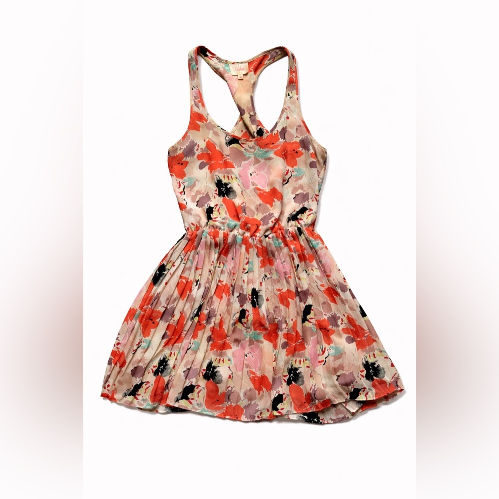 Parker floral mini dress
